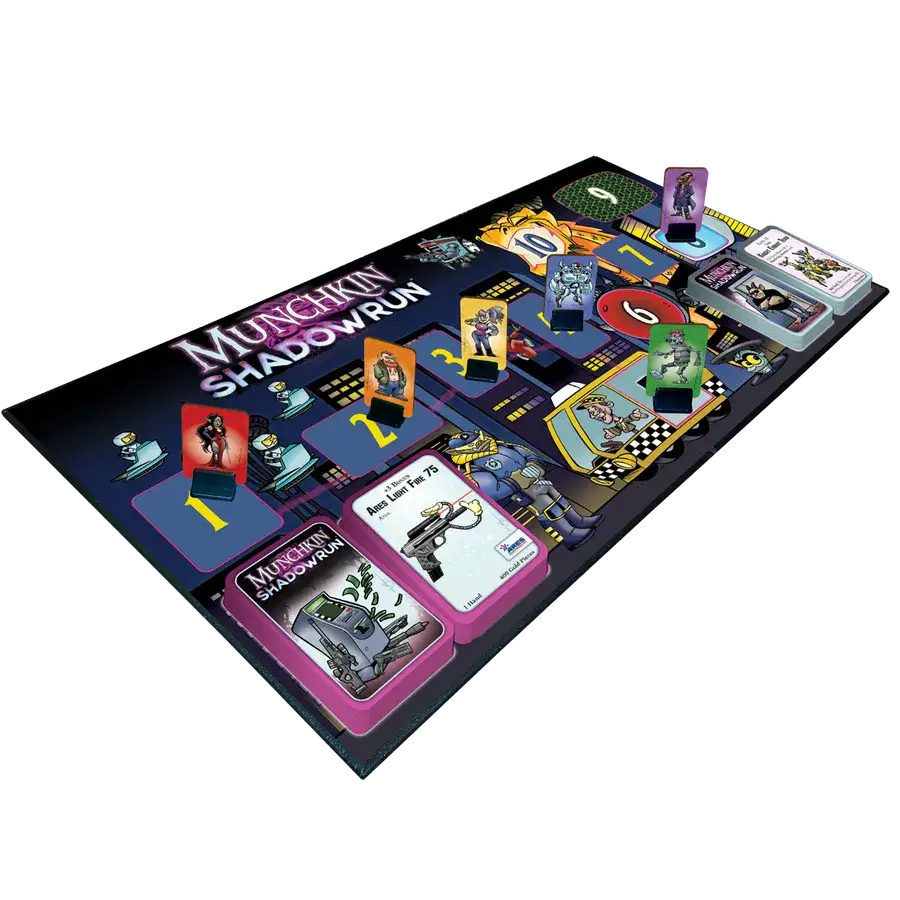 Munchkin: Shadowrun (EN) - Steve Jackson Games - Board Games