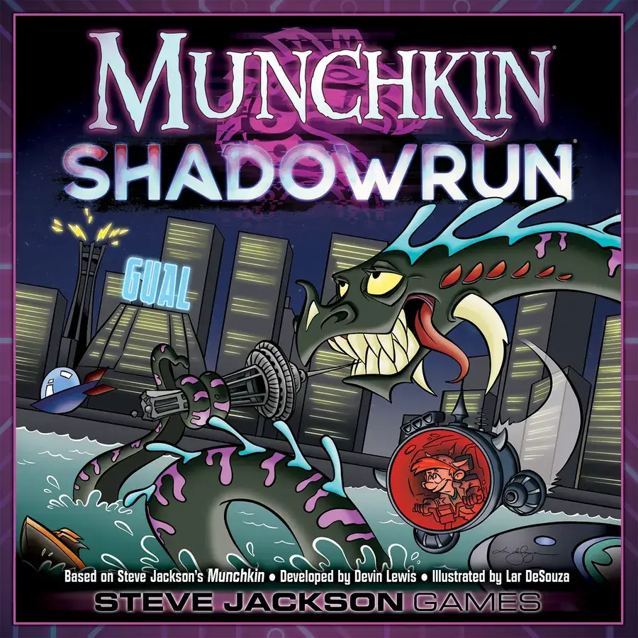 Munchkin: Shadowrun (EN) - Steve Jackson Games - Board Games