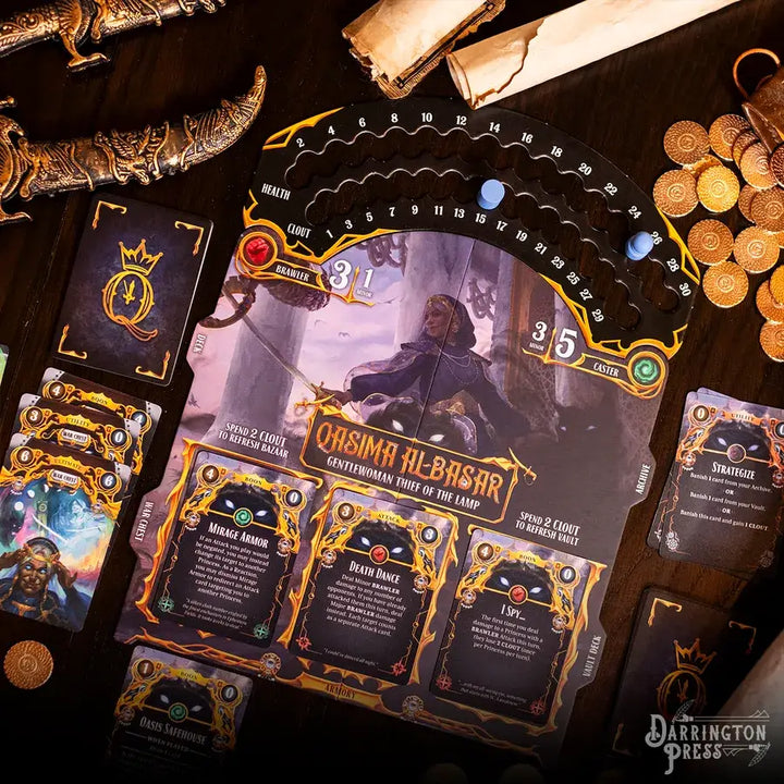 Queen by Midnight: Quarter Past (EN) - Darrington Press - Board Games