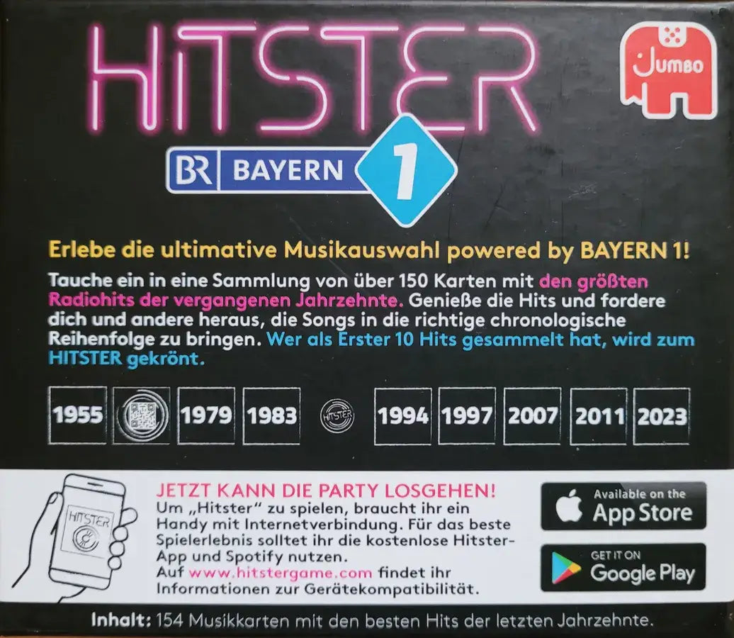 Hitster: Bayern 1 (DE) - Jumbo Spiele Gmbh - Board Games