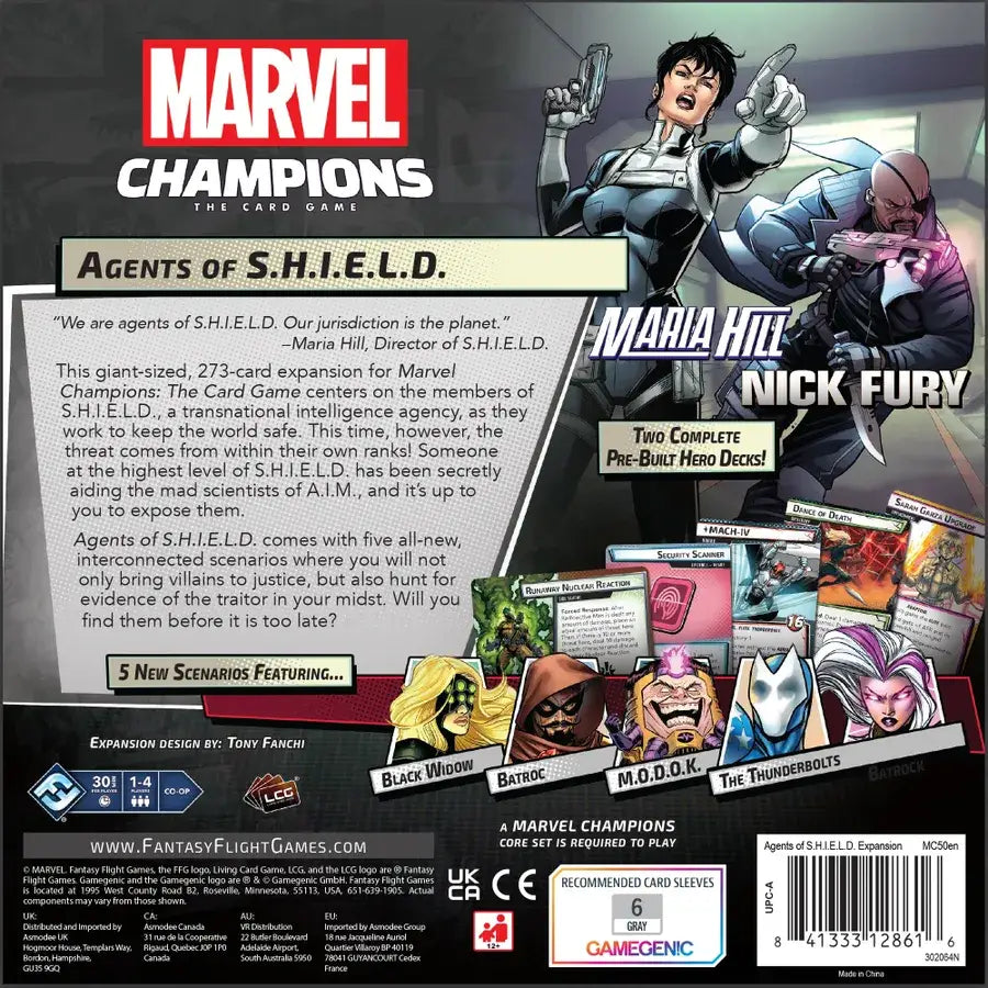 Marvel Champions: Agents of S.H.I.E.L.D (EN) - Fantasy Flight Games - Card Games