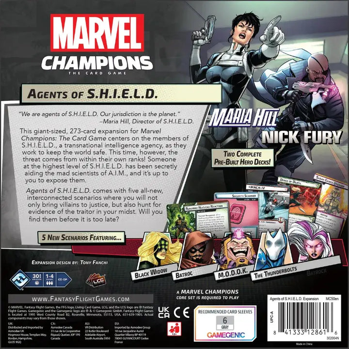 Marvel Champions: Agents of S.H.I.E.L.D (EN) - Fantasy Flight Games - Card Games