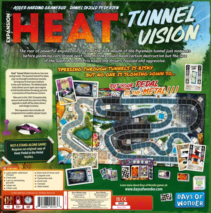Heat: Tunnel Vision (EN) - Days of Wonder - Board Games