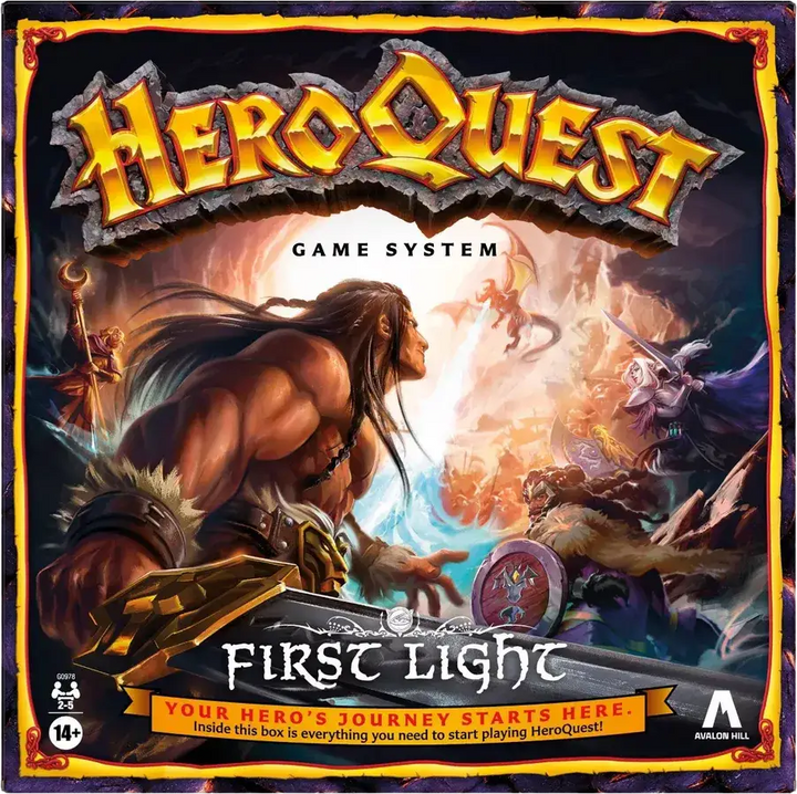 HeroQuest: First Light (EN) - Hasbro - Board Games