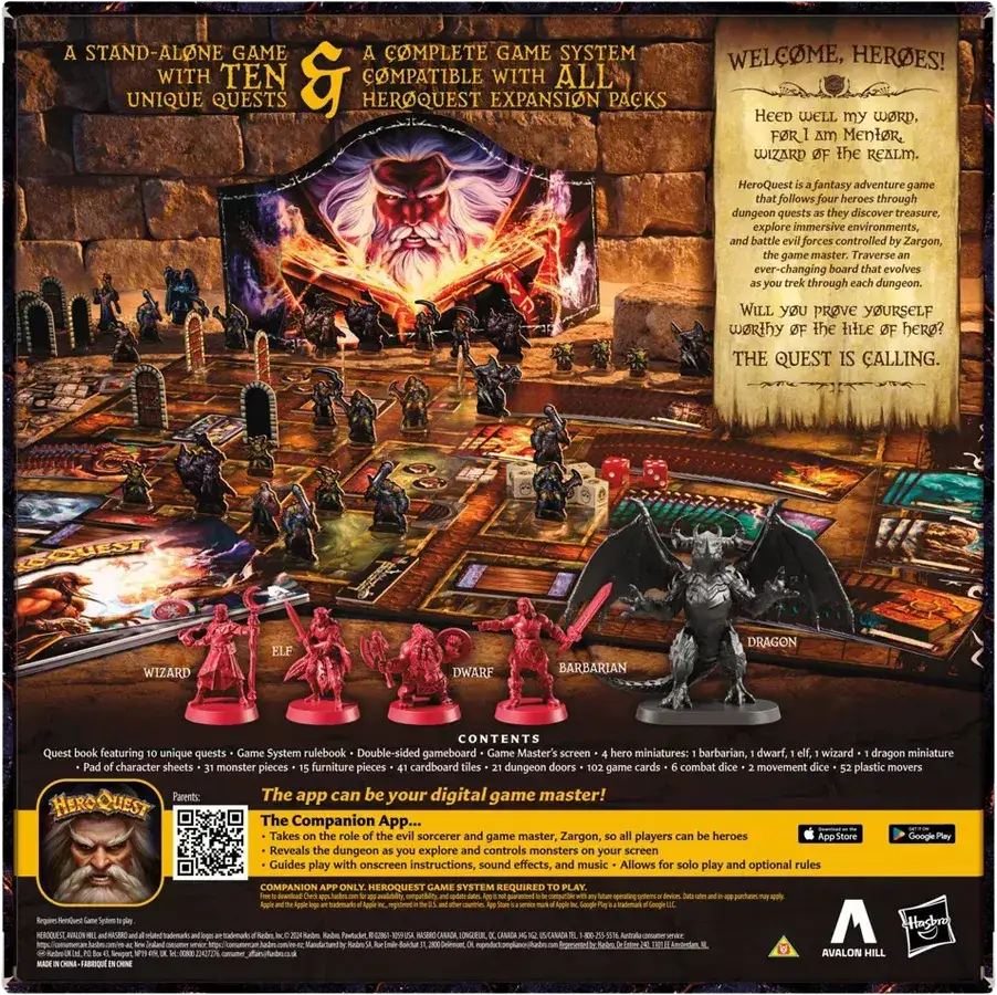HeroQuest: First Light (EN) - Hasbro - Board Games