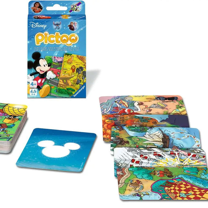 Pictoo: Disney (DE/EN/FR/IT) - Ravensburger - Board Games