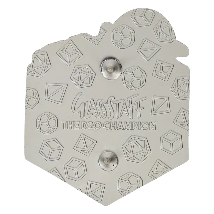 Pin: The d20 Champion - Glassstaff - Accessories