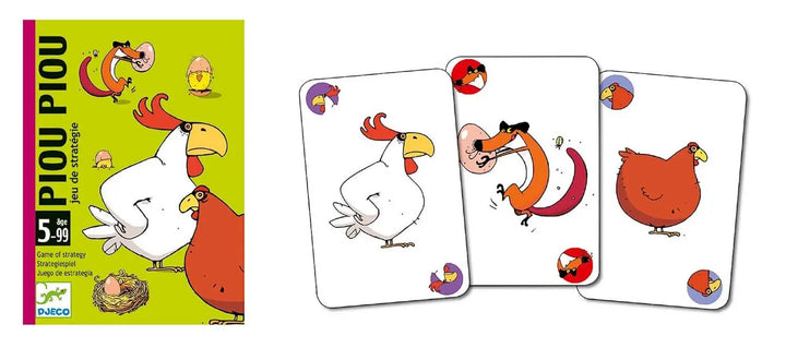 Piou Piou (DE/FR/IT/EN) - Djeco - Board Games