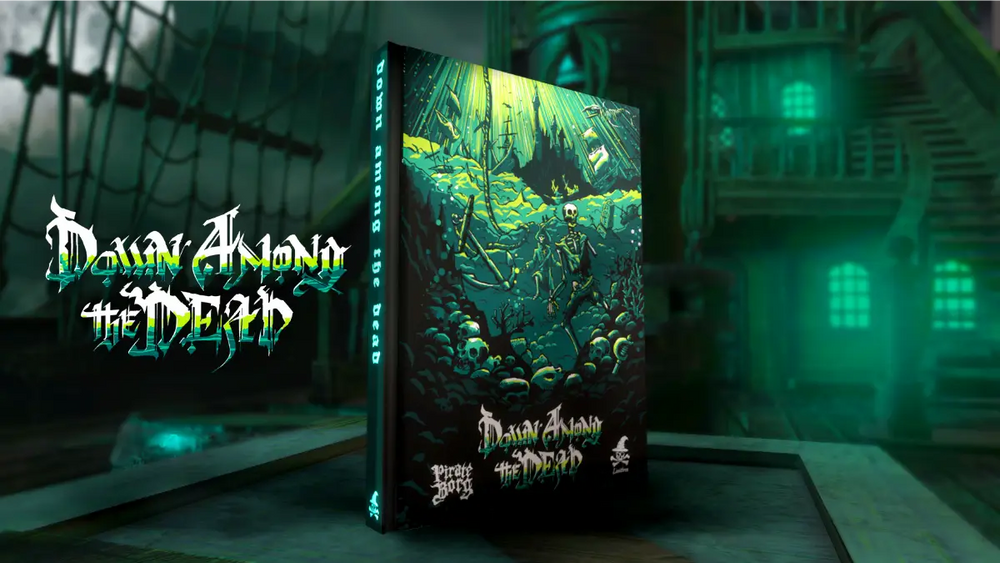 Pirate Borg RPG: Down Among the Dead (EN) - Free League Publishing - Roleplaying Games