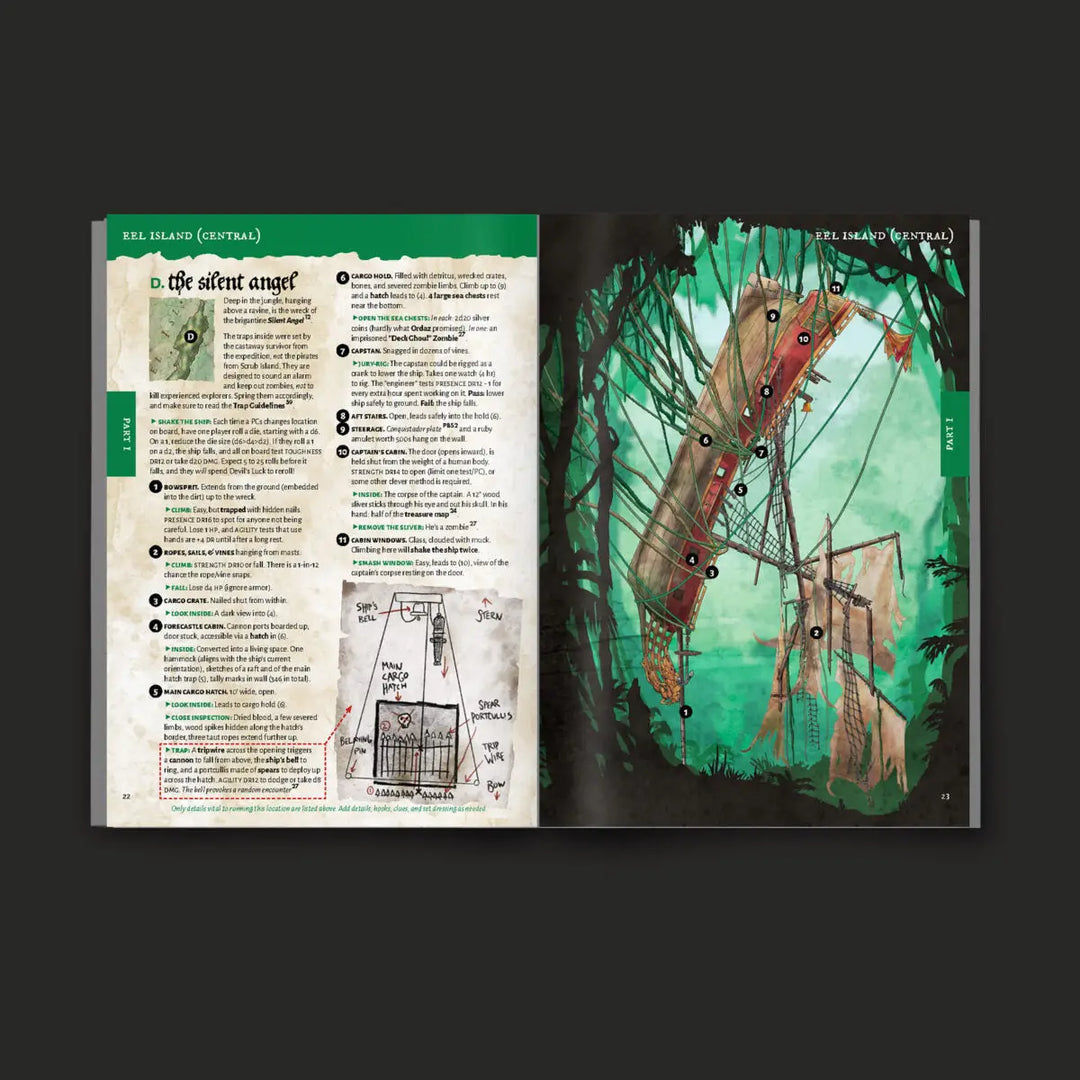Pirate Borg RPG: Starter Set (EN) - Free League Publishing - Roleplaying Games