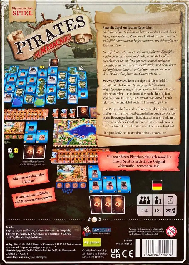 Piraten von Maracaibo (DE) - dlp Games - Board Games