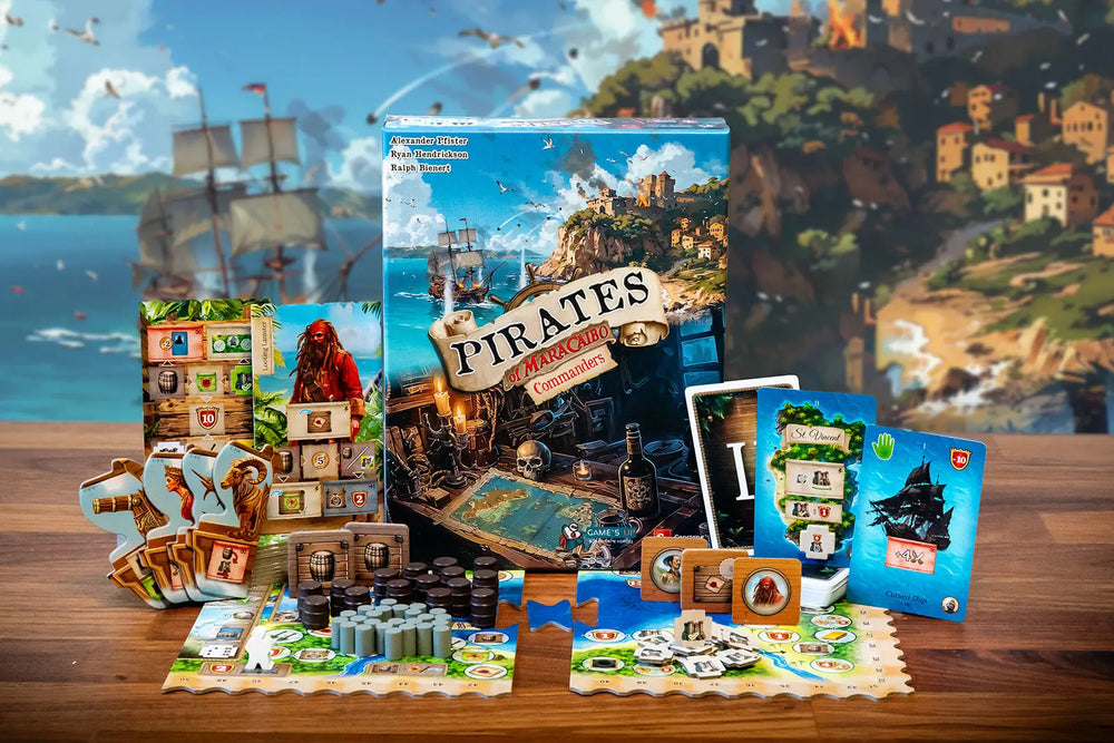 Pirates of Maracaibo: Commanders (EN) - Capstone Games - Board Games
