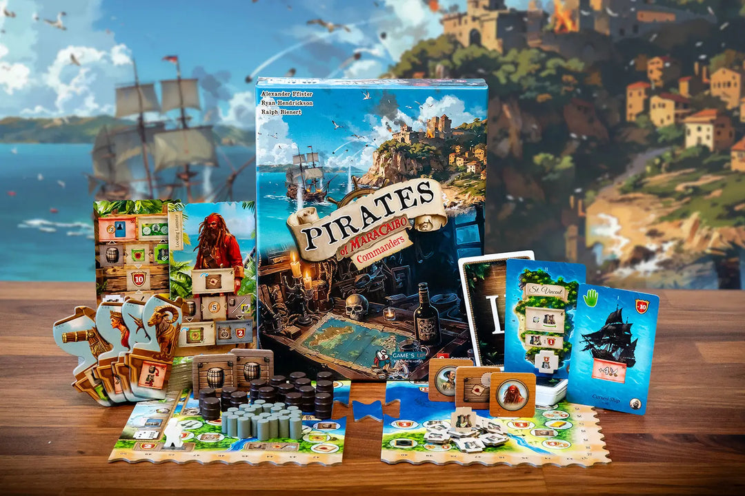 Pirates of Maracaibo: Commanders (EN) - Capstone Games - Board Games