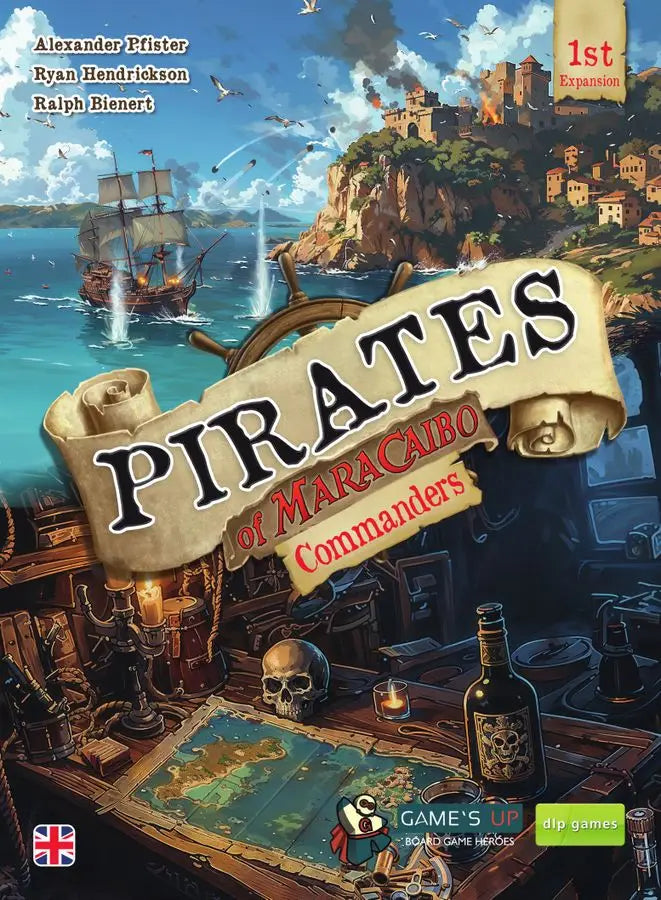 Pirates of Maracaibo: Commanders (EN) - Capstone Games - Board Games