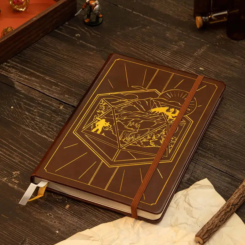 Player Journal: D&D - 5e - Brown - Glassstaff - Accessories