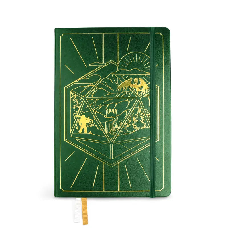 Player Journal: D&D - 5e - Green - Glassstaff - Accessories