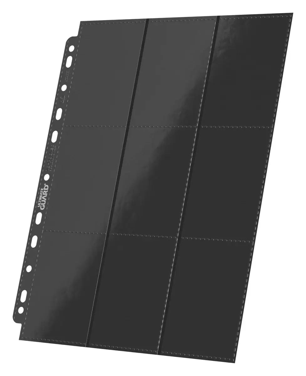 Pocket Pages: Ultimate Guard - 18-Pocket - Side-Loading - Schwarz (10 Pages) - Ultimate Guard - Accessories