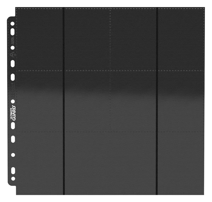 Pocket Pages: Ultimate Guard - 24-Pocket - Side-Loading - Schwarz (10 Pages) - Ultimate Guard - Accessories