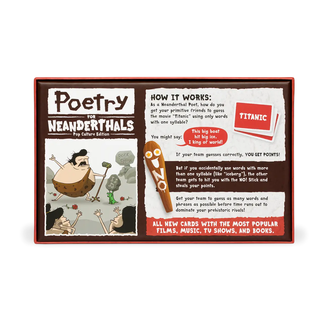 Poetry for Neanderthals: Pop Culture Edition (EN) - Exploding Kittens - Board Games