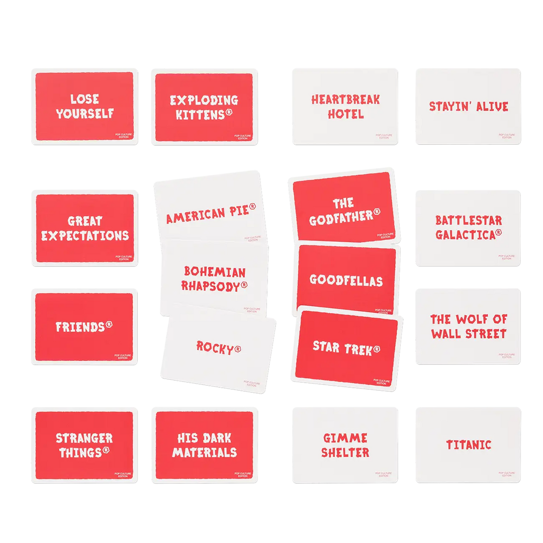 Poetry for Neanderthals: Pop Culture Edition (EN) - Exploding Kittens - Board Games