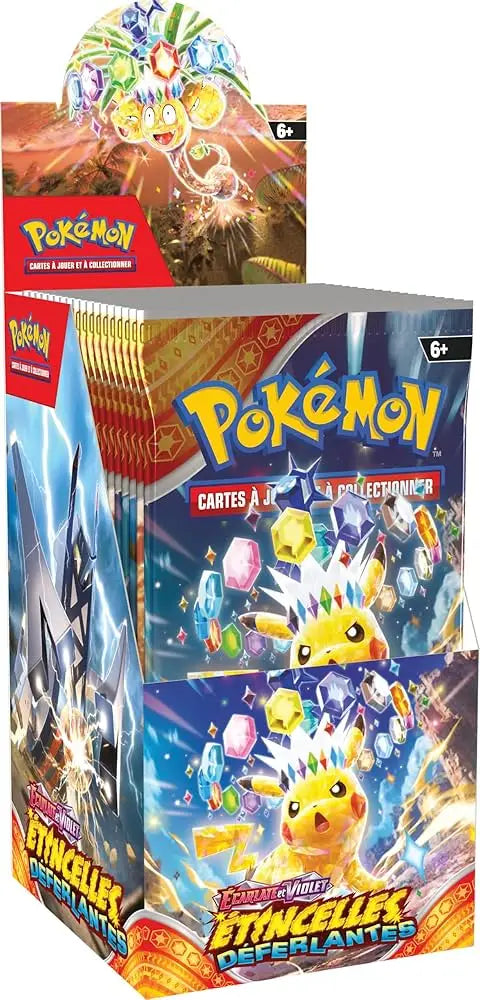 Pokémon TCG: Écarlate et Violet - Etincelles Déferlantes - Booster (FR) - The Pokémon Company International - Card Games