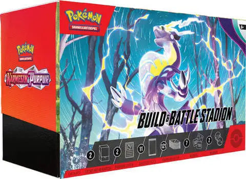 Pokémon TCG: Karmesin & Purpur - Build & Battle Stadium (DE) - The Pokémon Company International - Card Games