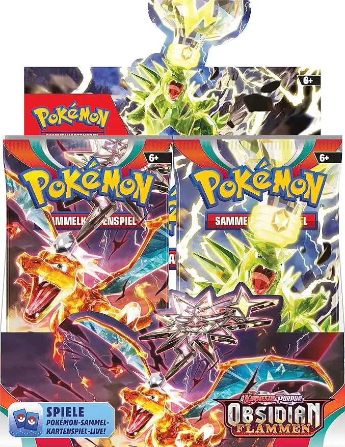 Pokémon TCG: Karmesin & Purpur - Obsidianflammen - Booster (DE) - The Pokémon Company International - Card Games