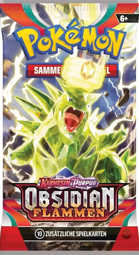 Pokémon TCG: Karmesin & Purpur - Obsidianflammen - Booster (DE) - The Pokémon Company International - Card Games