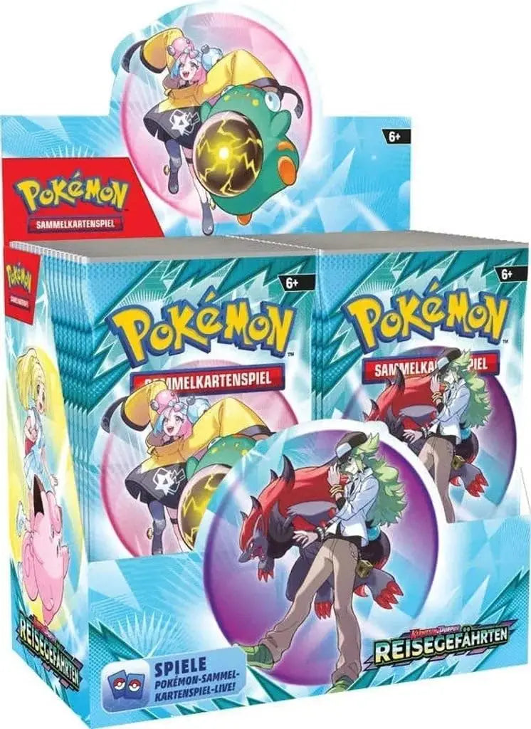 Pokémon TCG: Karmesin & Purpur - Reisegefährten - Booster Display (DE) - The Pokémon Company International - Card Games