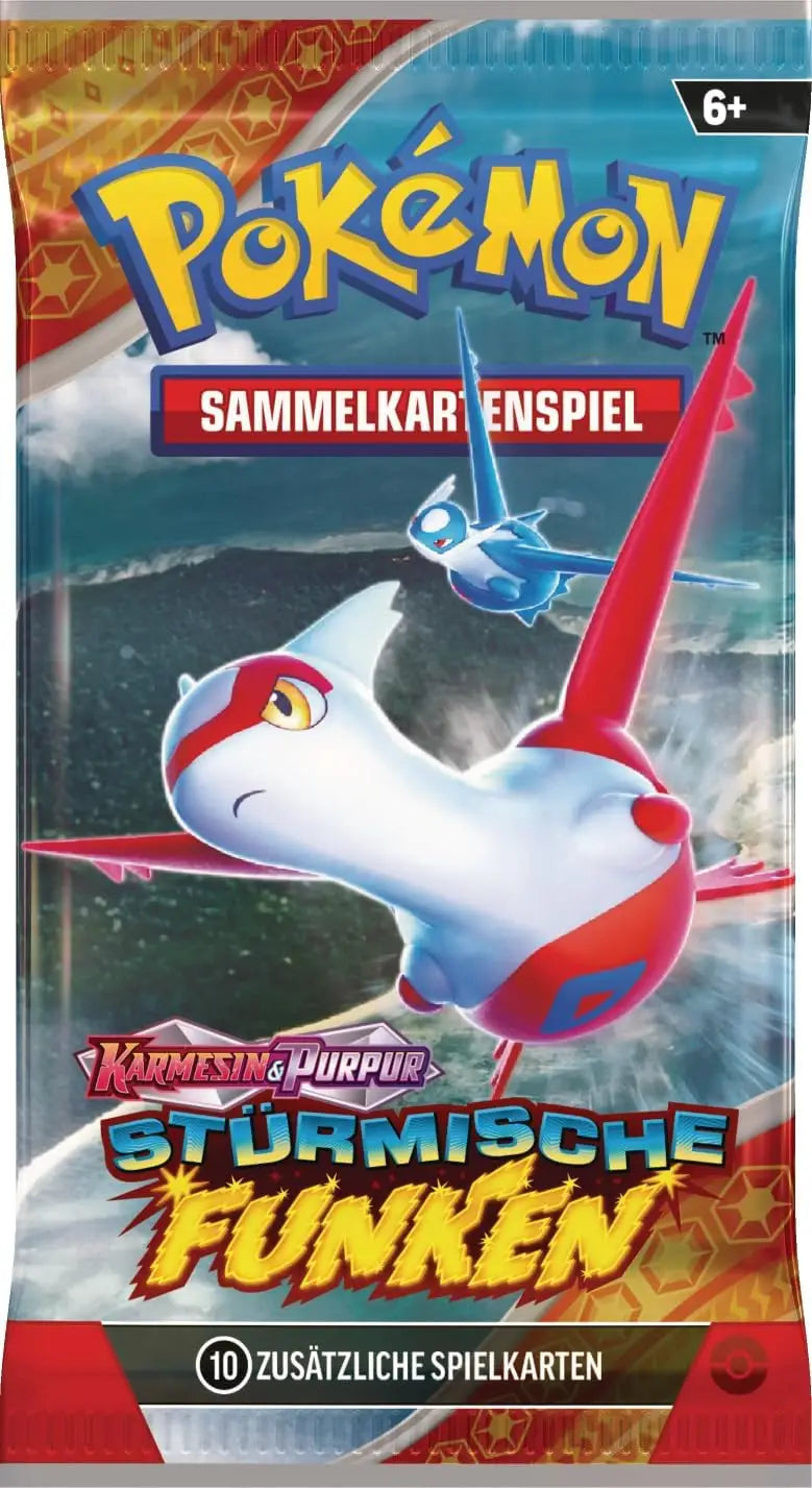 Pokémon TCG: Karmesin & Purpur - Stürmische Funken - Booster (DE) - The Pokémon Company International - Card Games
