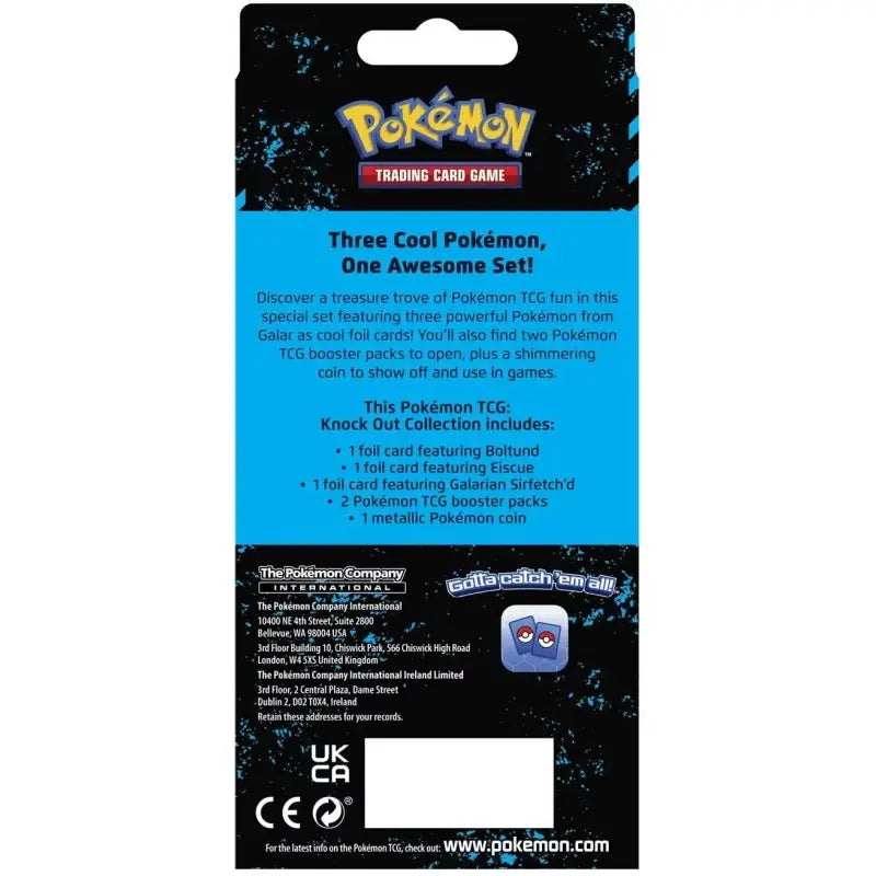 Pokemon TCG: Knock Out Collection (EN) - The Pokémon Company International - Card Games