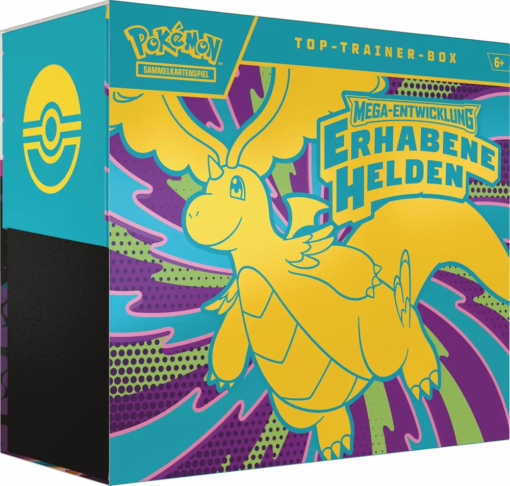 Pokémon TCG: Mega-Entwicklung - Erhabene Helden - Elite Trainer Box (DE) - POKÉMON - Card Games