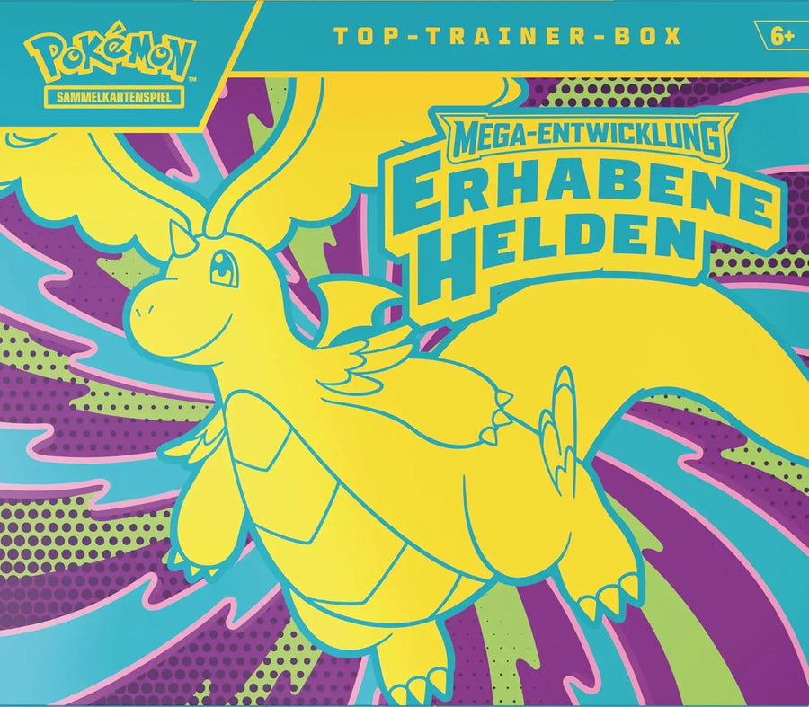 Pokémon TCG: Mega-Entwicklung - Erhabene Helden - Elite Trainer Box (DE) - POKÉMON - Card Games