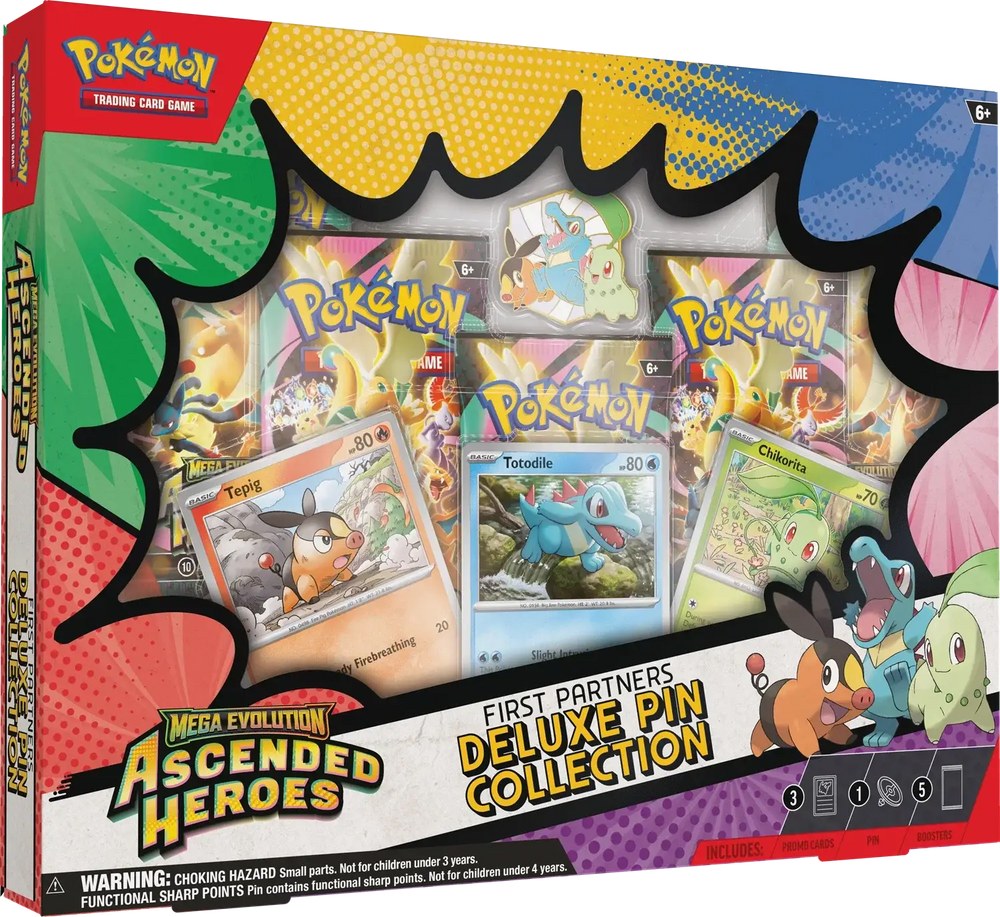 Pokémon TCG: Mega Evolution - Ascended Heroes - Deluxe Pin Collection (EN) - The Pokémon Company International - Card