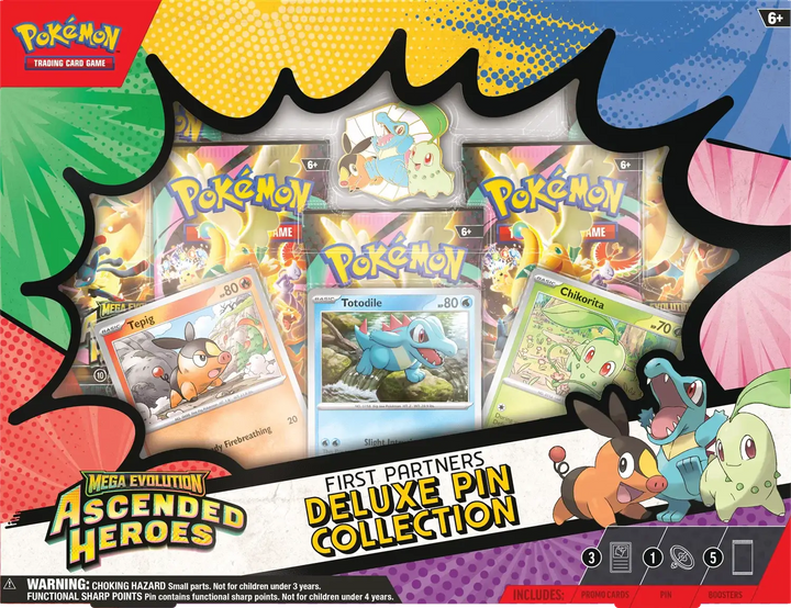 Pokémon TCG: Mega Evolution - Ascended Heroes - Deluxe Pin Collection (EN) - The Pokémon Company International - Card