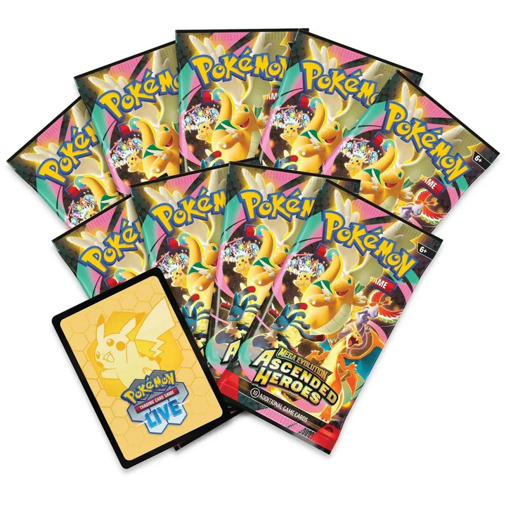 Pokémon TCG: Mega Evolution - Ascended Heroes - Elite Trainer Box (EN) - The Pokémon Company International - Card Games