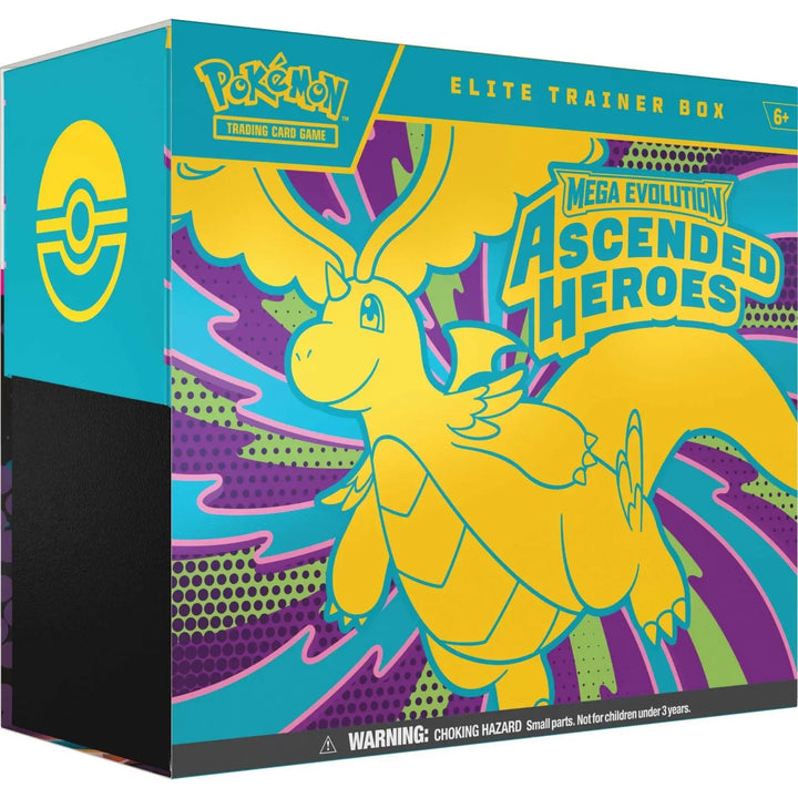 Pokémon TCG: Mega Evolution - Ascended Heroes - Elite Trainer Box (EN) - The Pokémon Company International - Card Games