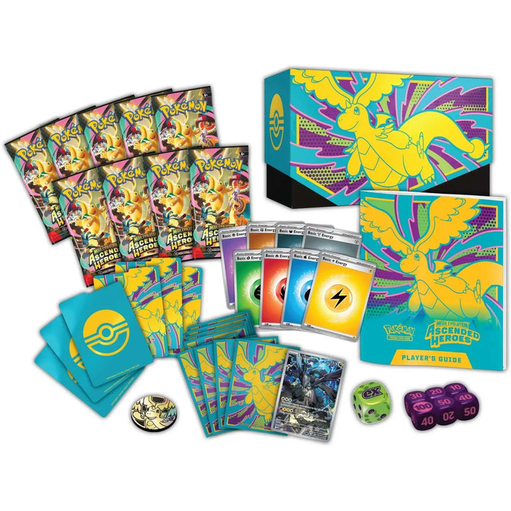 Pokémon TCG: Mega Evolution - Ascended Heroes - Elite Trainer Box (EN) - The Pokémon Company International - Card Games