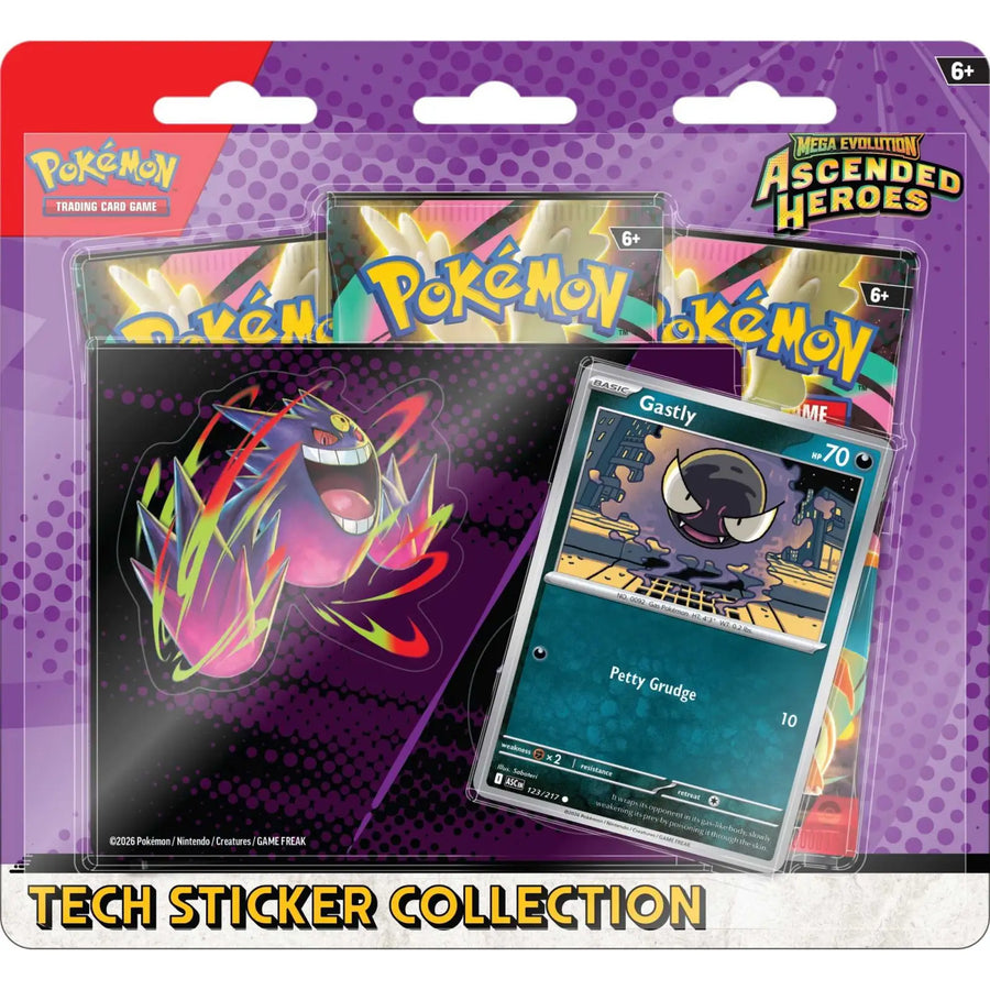 Pokémon TCG: Mega Evolution - Ascended Heroes - Tech Sticker - Mega Gengar (EN) - The Pokémon Company International