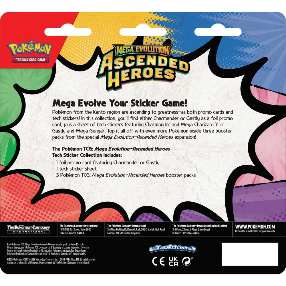 Pokémon TCG: Mega Evolution - Ascended Heroes - Tech Sticker - Mega Gengar (EN) - The Pokémon Company International