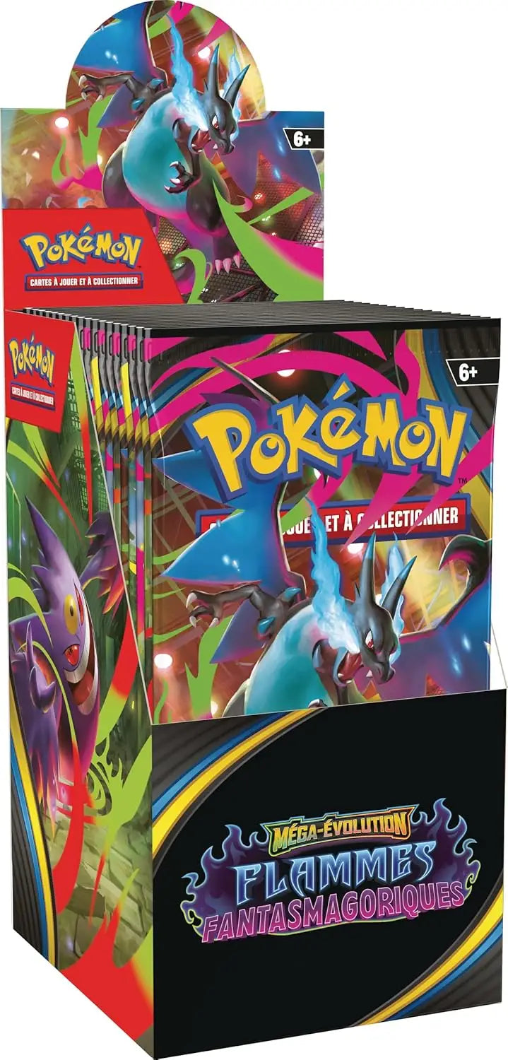 Pokémon TCG: Mega Evolution - Flammes Fantasmagoriques - Booster (FR) - The Pokémon Company International - Card Games