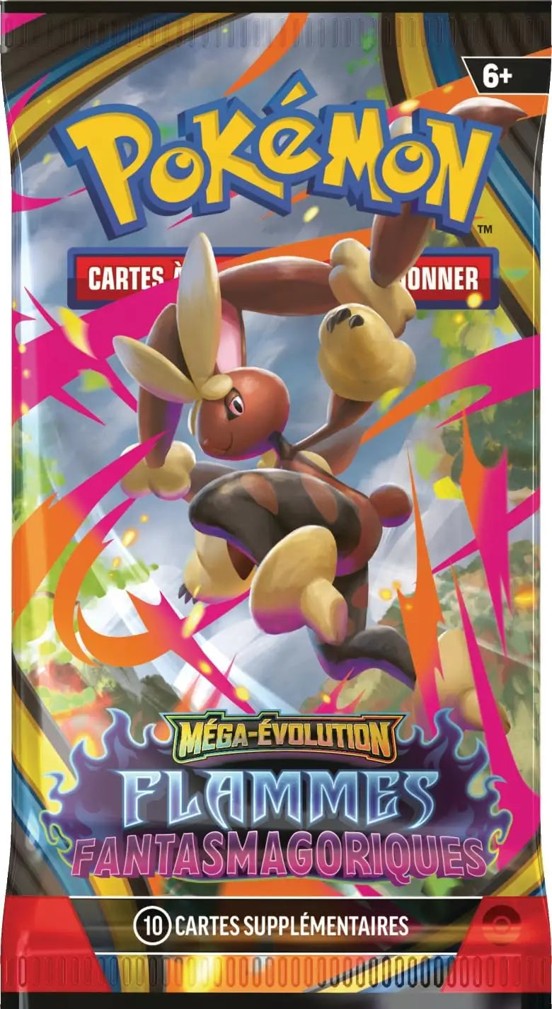 Pokémon TCG: Mega Evolution - Flammes Fantasmagoriques - Booster (FR) - The Pokémon Company International - Card Games