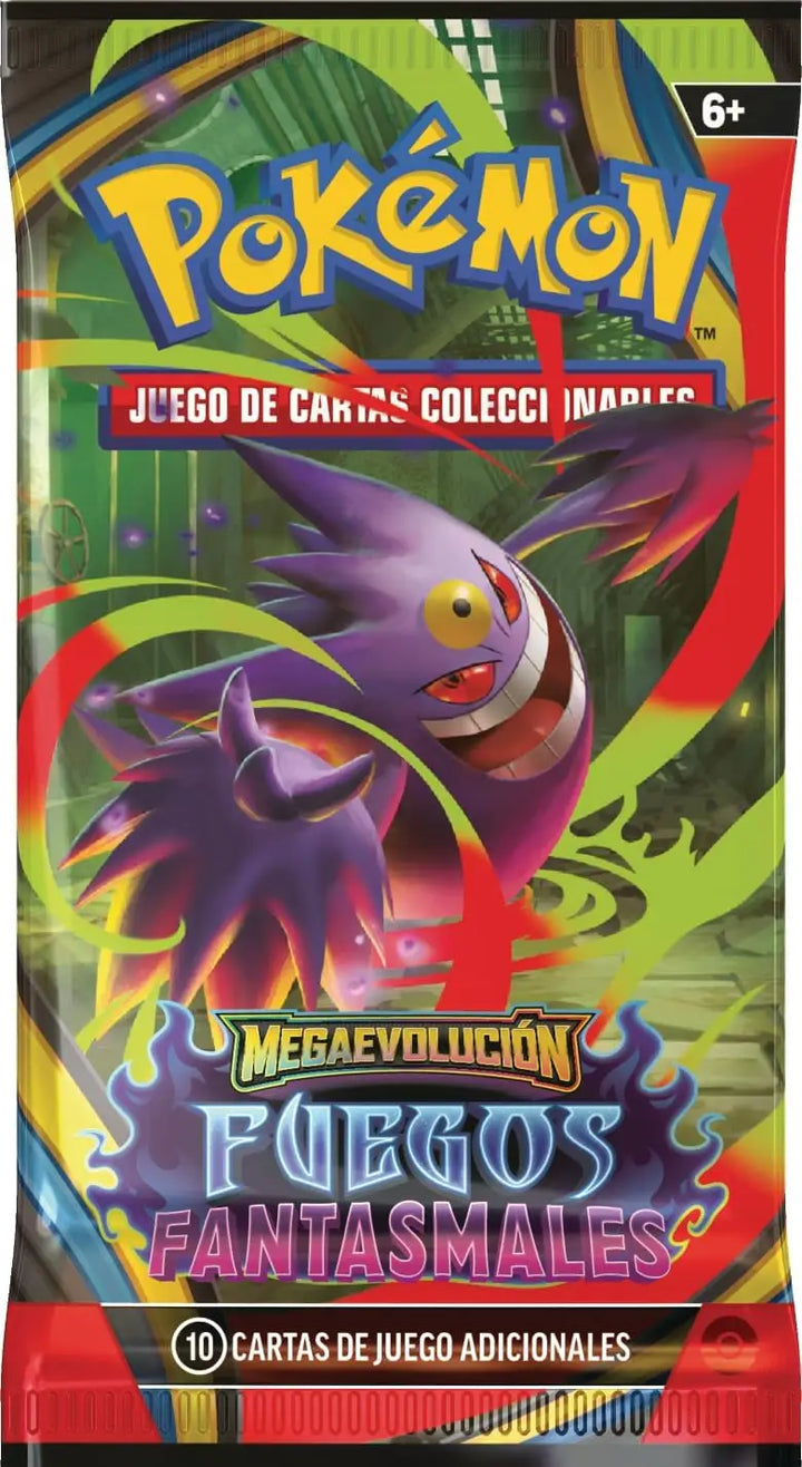 Pokémon TCG: Mega Evolution - Flammes Fantasmagoriques - Booster (FR) - The Pokémon Company International - Card Games