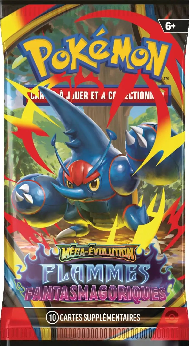 Pokémon TCG: Mega Evolution - Flammes Fantasmagoriques - Booster (FR) - The Pokémon Company International - Card Games