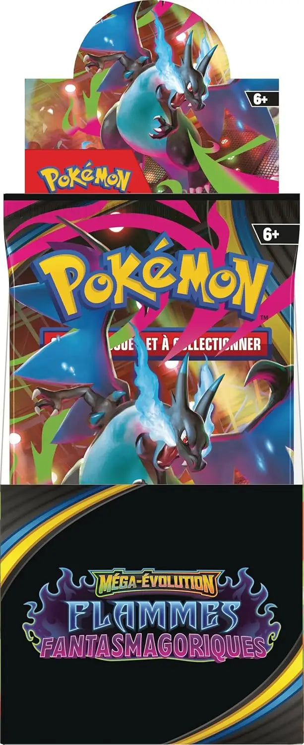 Pokémon TCG: Mega Evolution - Flammes Fantasmagoriques - Booster (FR) - The Pokémon Company International - Card Games