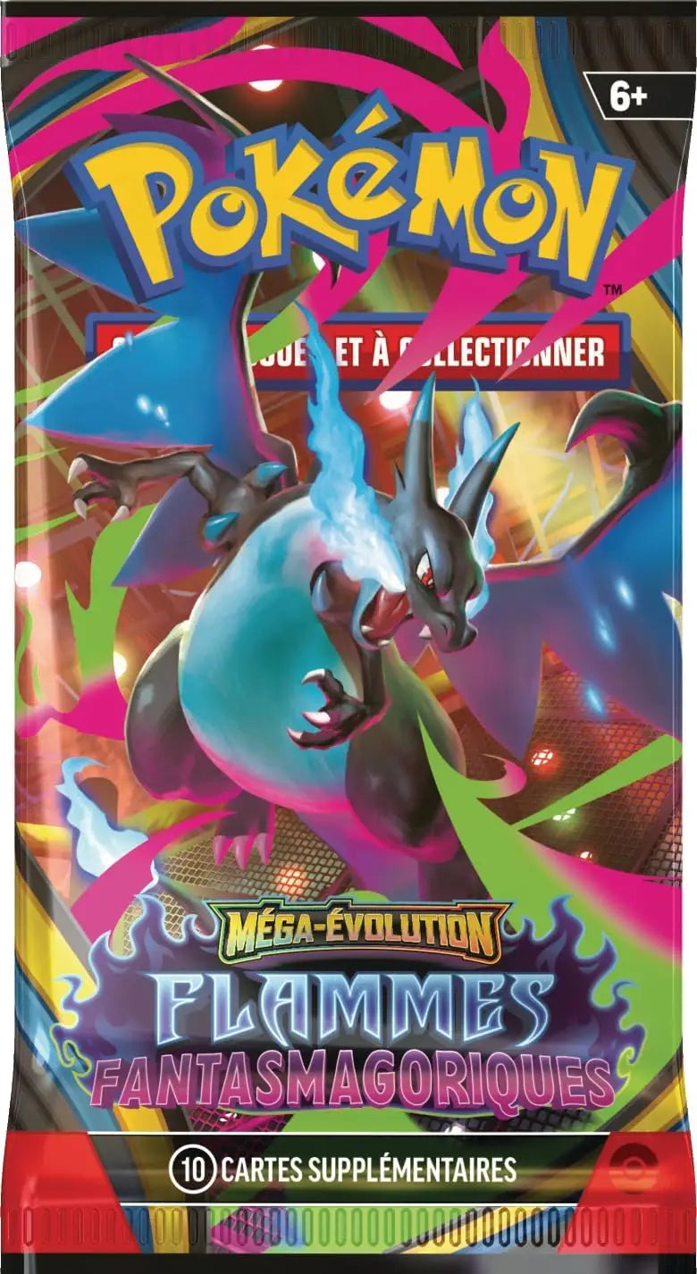 Pokémon TCG: Mega Evolution - Flammes Fantasmagoriques - Booster (FR) - The Pokémon Company International - Card Games