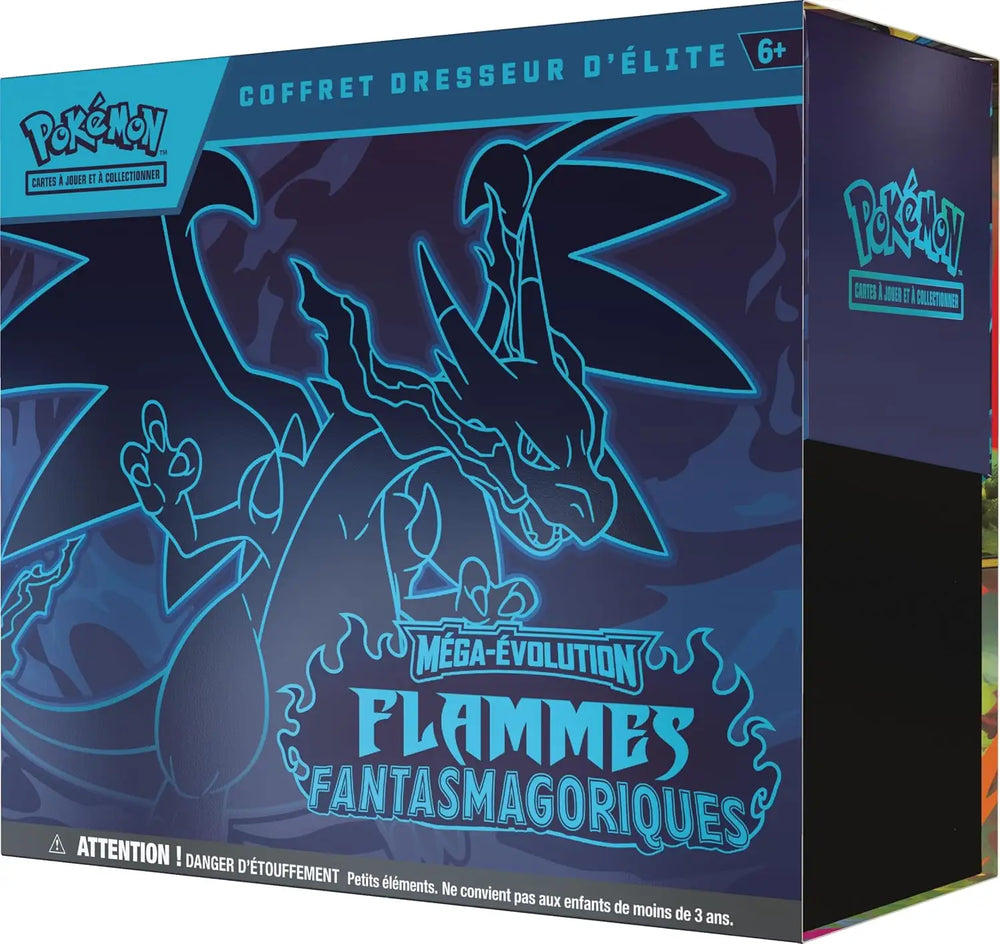 Pokémon TCG: Mega Evolution - Flammes Fantasmagoriques - Elite Trainer Box (FR) - The Pokémon Company International
