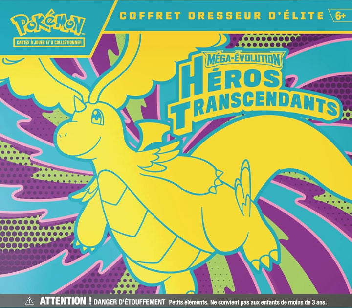 Pokémon TCG: Mega-Evolution - Héros Transcendants - Elite Trainer Box (FR) - POKÉMON - Card Games