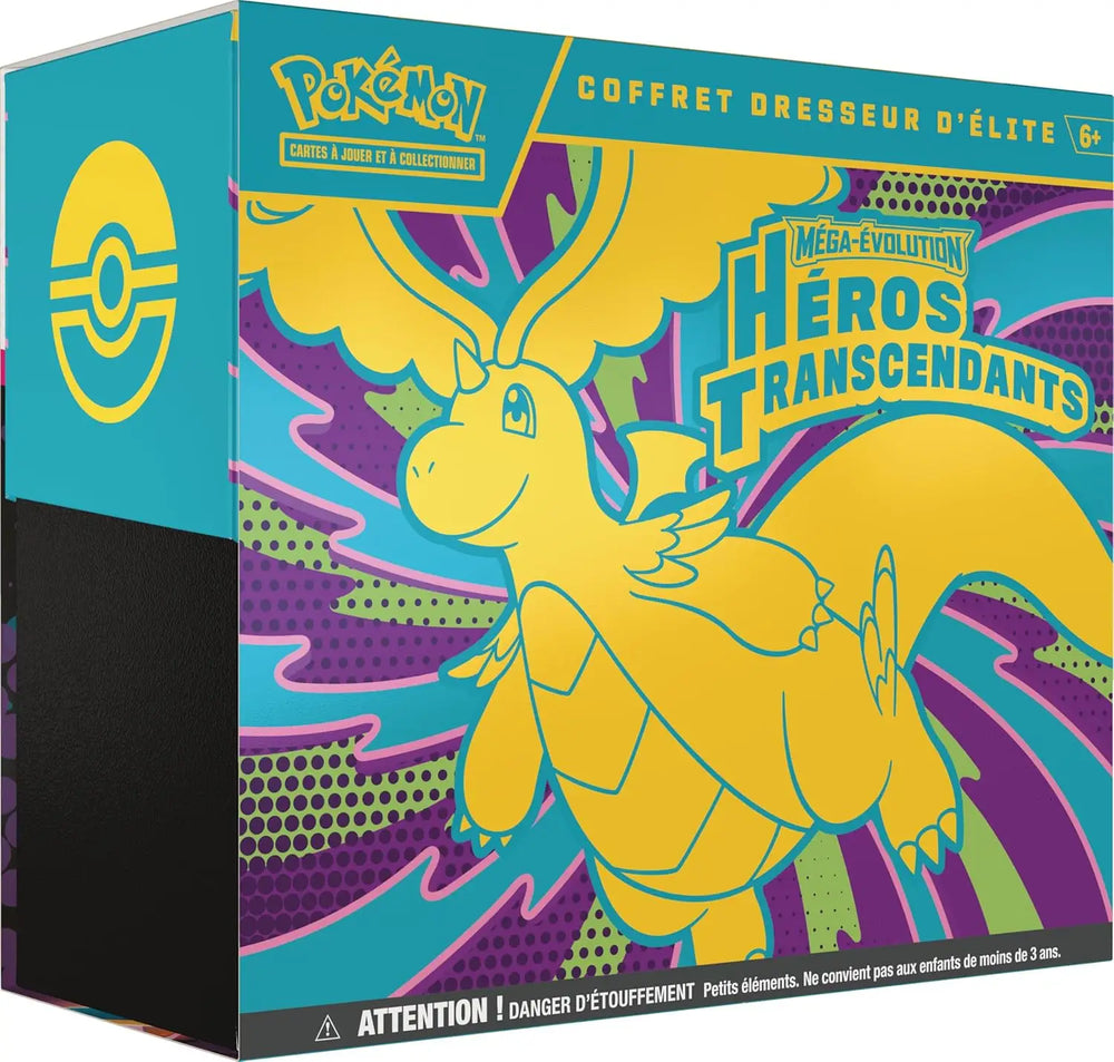 Pokémon TCG: Mega-Evolution - Héros Transcendants - Elite Trainer Box (FR) - POKÉMON - Card Games