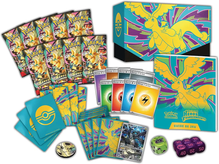 Pokémon TCG: Mega-Evolution - Héros Transcendants - Elite Trainer Box (FR) - POKÉMON - Card Games